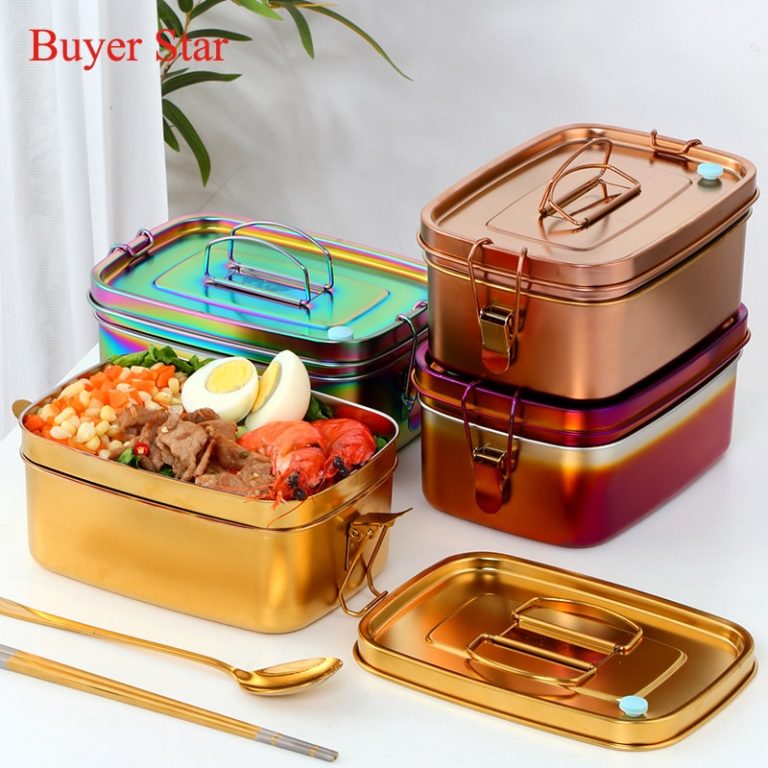 Skater Boîte à bento japonaise moderne/traditionnelle à 2 étages 900 ml