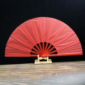 Éventail Asiatique Rouge