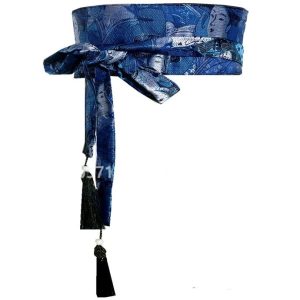 Obi Japonais Bleu