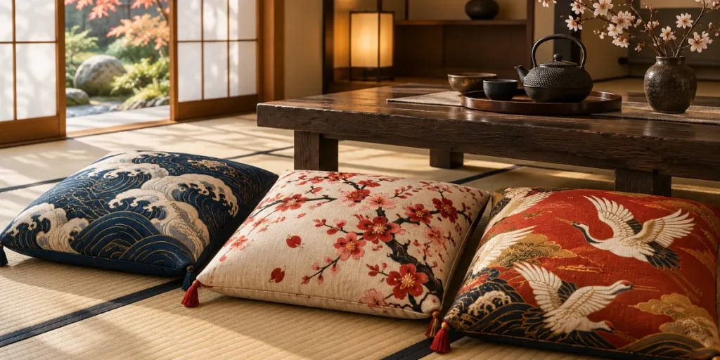 Coussins japonais