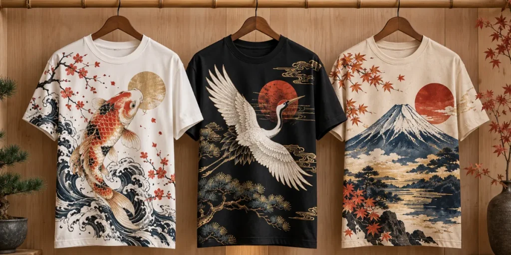 T-shirts japonais